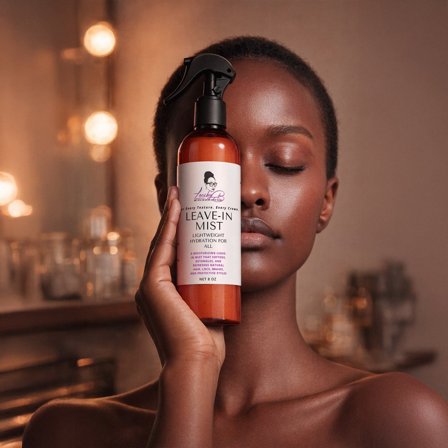 Locs By B® Leave-In Hair Mist 8oz
