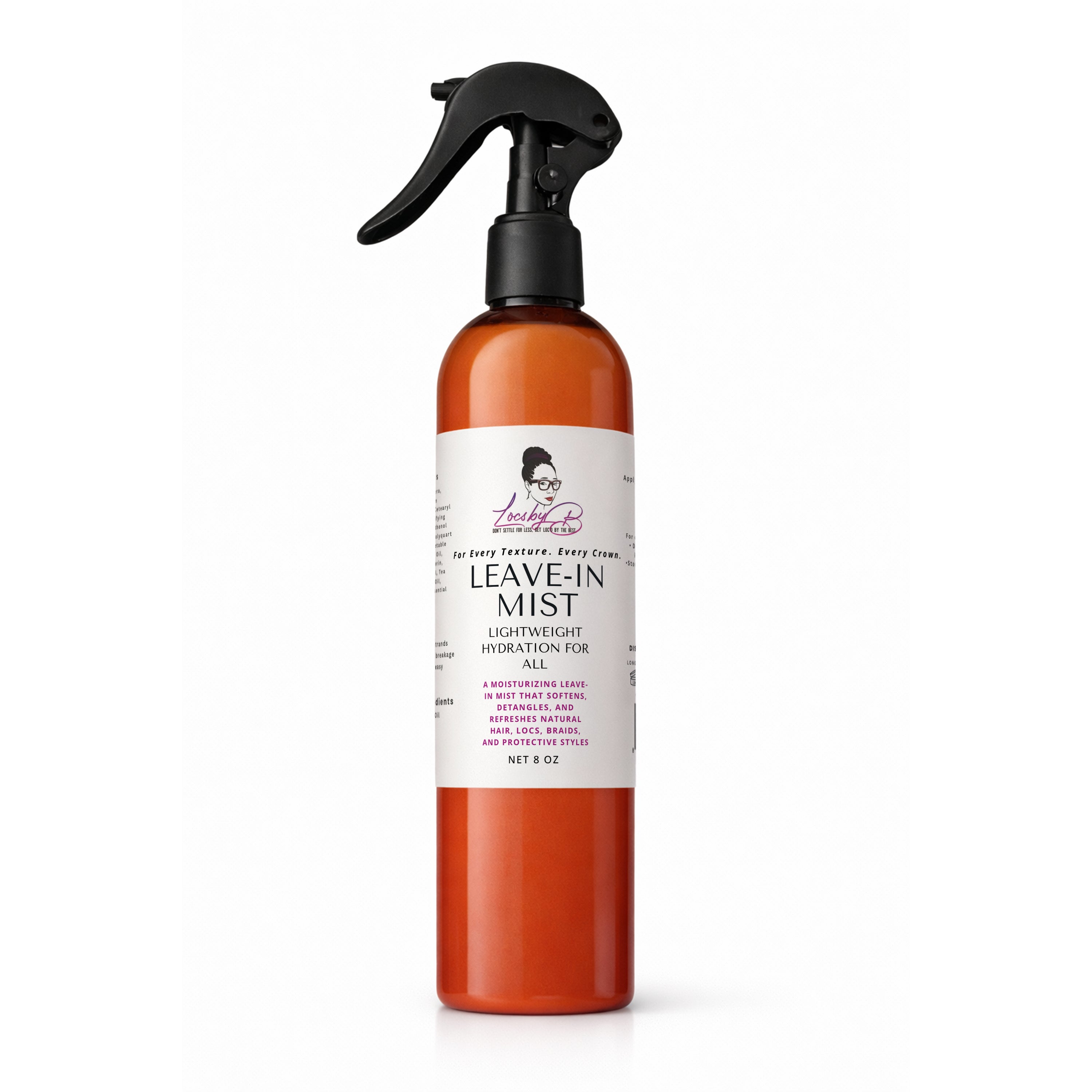 Locs By B® Leave-In Hair Mist | Lightweight Hydration for Every Texture ...